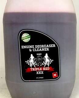 TRIPLE RED ENGINE DEGREASER CLEANER  25LTR FTRI001