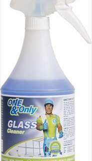 ONE & ONLY GLASS CLEANER 750ML TRIGGER FWIN001