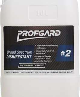 PROFGARD BROAD SPECTRUM DISINFECTANT #2  10LTR