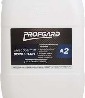PROFGARD BROAD SPECTRUM DISINFECTANT #2  20LTR