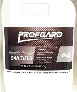 PROFGARD BIOCIDE POWDER SANITIZER #4  10KG