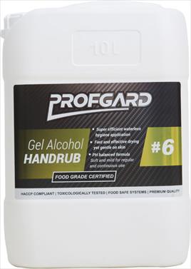 PROFGARD HANDRUB GEL ALCHOHOL #6  10LTR
