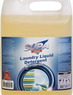 Supa Laundry Liquid Detergent - Auto 5Ltr