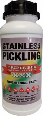 TRIPLE RED PICKLING & BRIGHTENING PASTE STAINLESS 1LT