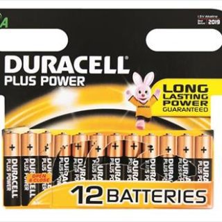 BATTERY DURACELL PLUS AAA 12 S DURO35