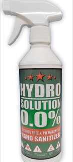 RSA HAND SANITISER HYDRO SOLUTION NON ALCOHOL  500ML