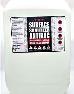 Rsa Surface Sanitiser Anti Bacterial All Surface 20Ltr