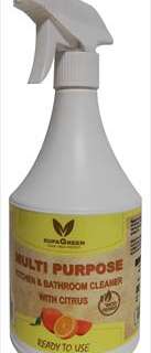 SUPA GREEN MULTI PURPOSE KITCHEN & BATHROOM CLEANER 750ML
