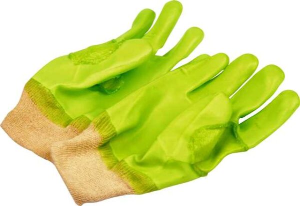 GLOVE SABS PVC RF K/WRIST H/VOS 27CM P/P