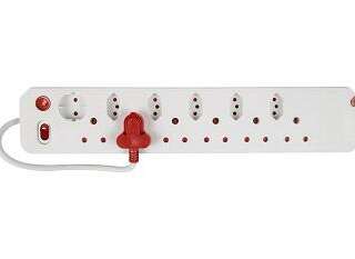 MULTIPLUG 12WAY SURGE WHITE E/MATE