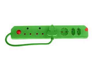 MULTIPLUG 6WAY 3X16A 2X5A 1XSCH GREENXXX