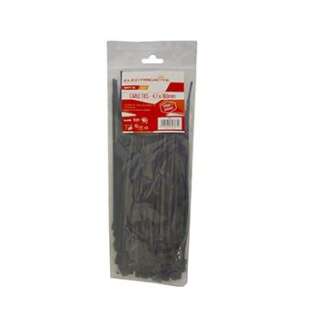CABLE TIES E/MATE BLACK 190X4.7MM P/100