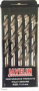 DRILL BIT HSS PKT5  11.0MM DIN338