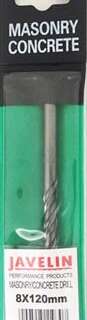 DRILL BIT CONCRETE  8.0X120MM HQDF