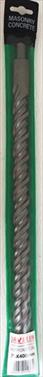 DRILL BIT CONCRETE 25.0X400MM HQDF