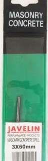 DRILL BIT CONCRETE  3.0X 60MM HQDF