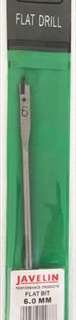 Drill Bit Flat Wood Sleeve  6.0Mm Jav