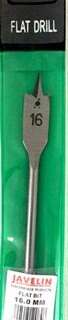 Drill Bit Flat Wood Sleeve 16.0Mm Jav