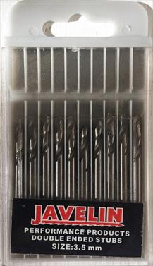 Drill Bit Hss Stub/De Pkt 10  3.5Mm