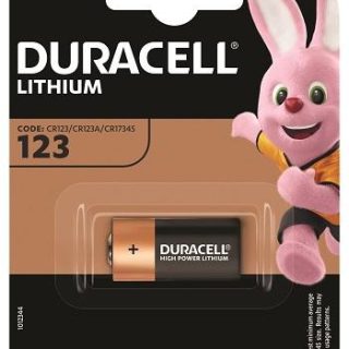 BATTERIES DURACELL HPL 123 P01 P/10