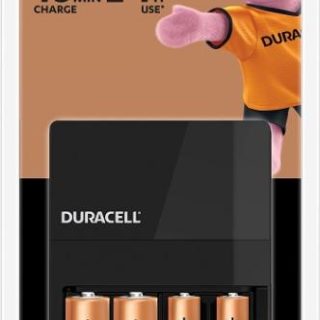 CHARGER DURACELL 45MIN+AAX2+AAAX2 P/3