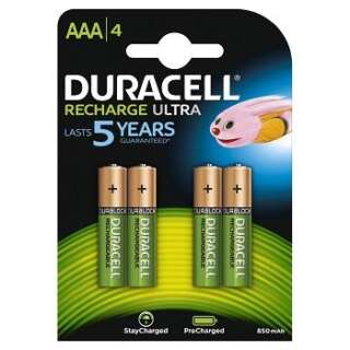 BATTERIES DURACELL RECHR AAA P04 P/10