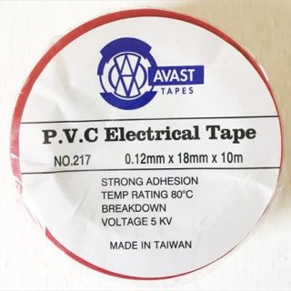 TAPE INSULATION TAPE 10 MT PVC RED