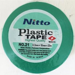 INSULATION TAPE NITTO 20MT GREEN