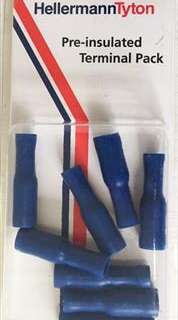 Terminal Pp Insul Fem Bullet Conn 4Mm Pkt8 Prpk27