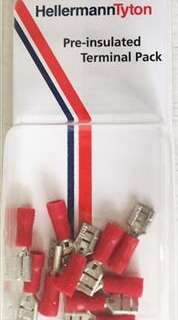 Terminal Pp Insul Fem Discon 4.75X0.5Mm Pkt10 Prpk33