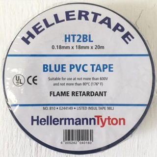 TAPE INSULATION PVC FLAME RETARD 20MT BLUE