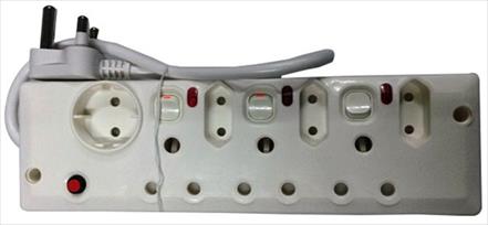 MULTIPLUG 7 WAY SURGE PROT 3*15;3*2P;1*SHUKO PO7A