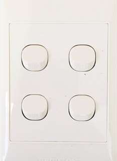 SWITCH LIGHT 4 LEVER 4*2 1 WAY A104