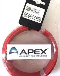 Wire Housewire Prepack  Red 1.5Mm X 10Met
