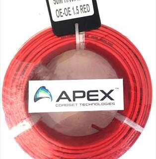Wire Housewire Prepack  Red 1.5Mm X 50Met
