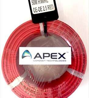 Wire Housewire Prepack  Red 2.5Mm X 50Met