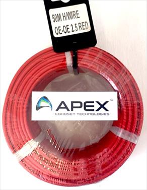 Wire Housewire Prepack  Red 2.5Mm X 50Met