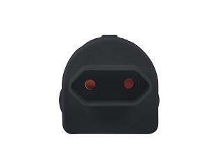 ADAPTOR SINGLE EURO BLACK E/MATE