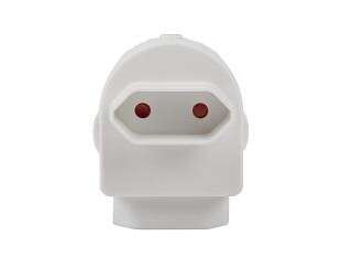 ADAPTOR TWIN EURO WHITE E/MATE