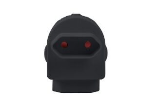 ADAPTOR TWIN EURO BLACK E/MATE