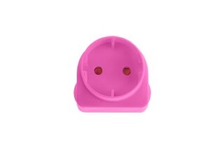 Adaptor Schuko Pink E/Mate