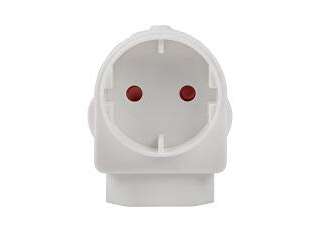 ADAPTOR EURO/SCHUKO WHITE E/MATE