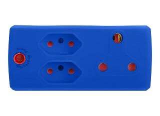 ADAPTOR 1X16A+2X5A BLUE E/MATE XXX