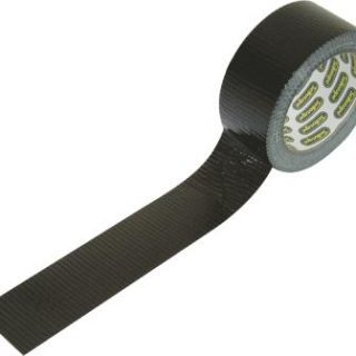 TAPE SELLO DUCT BLACK 48MMX25M