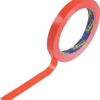 TAPE SELLO DBL/SIDED YELLOW 18X33M