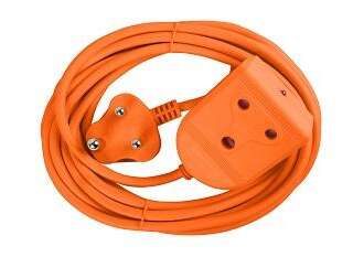 EXTENSION LEAD 16A  5M ORANGE E/MATE XXX