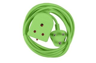 EXTENSION LEAD 10A  3M GREEN E/MATE
