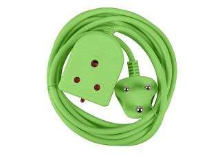 EXTENSION LEAD 10A  3M GREEN E/MATE