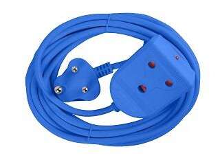 EXTENSION LEAD 10A  5M BLUE E/MATE XXX