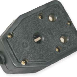 ELEC MTS COUPLER JANUS BLACK RUBBER